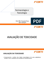 AULA 2 - Avaliação de Toxicidade