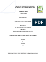 Educación Secundaria-Cuadro Comparativo