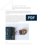 Reading A Potentiometer (Analog Input)