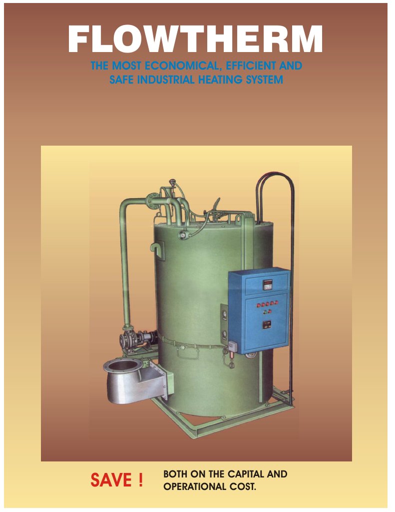 Flowtherm: Efficient Thermal Oil Heating | PDF | Fuel Oil | Boiler