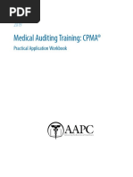 Medical Auditing Training: CPMA®: Practical Application Workbook