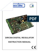 Dirci04 Digital Regulator Instruction Manual