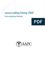 Medical Auditing Training: CPMA®: Practical Application Workbook