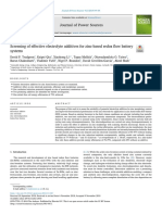 Screening of Effective Electrolyte Additives For Zinc-Based Redox Flow Batterysystems