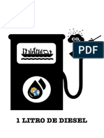 Diario de 1 litro de diesel