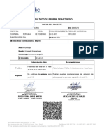 Prueba antígeno covid negativo