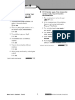 Metro Level 3 Review D Test B