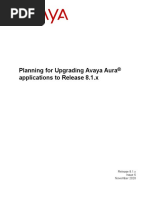 Avaya Aura Planning For Upgrading Avaya Aura Applications Release813 Issue06 Nov 2020