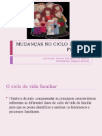 Mudanças No Ciclo de Vida Familiar