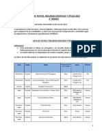 4 GRADO - Lista de Textos, Recursos Digitales y Utiles 2022