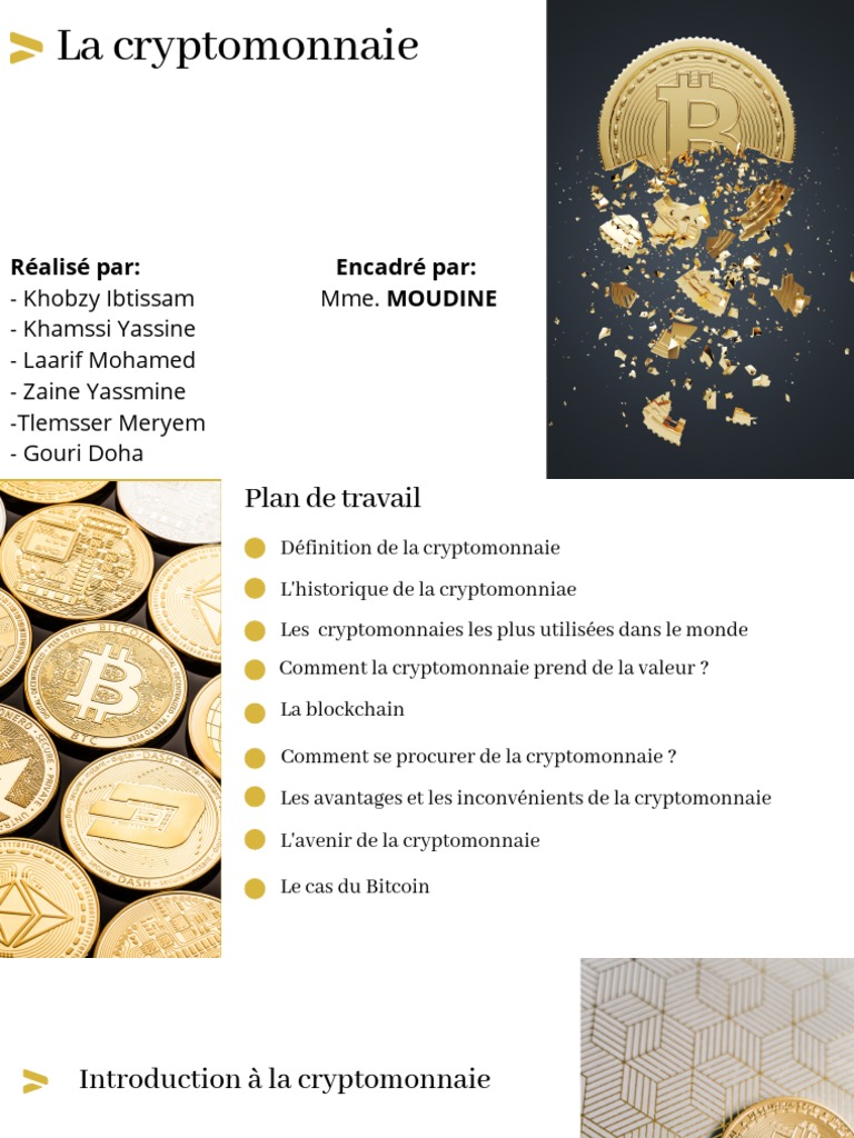 Introduction à la Cryptomonnaie PDF | PDF | Crytomonnaies | Bitcoin