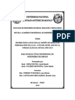 Universidad Nacional "Santiago Antúnez de Mayolo": Escuela Académico Profesional de Ingeniería de Minas