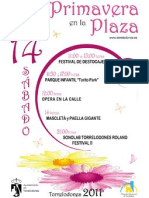 #Torrelodones Primavera en La Plaza. Sábado 14 de mayo. Actividades