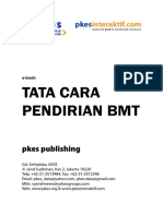 Tata Cara Pendirian BMT: Pkes Publishing