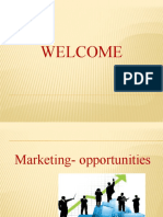 Marketing Opportunities