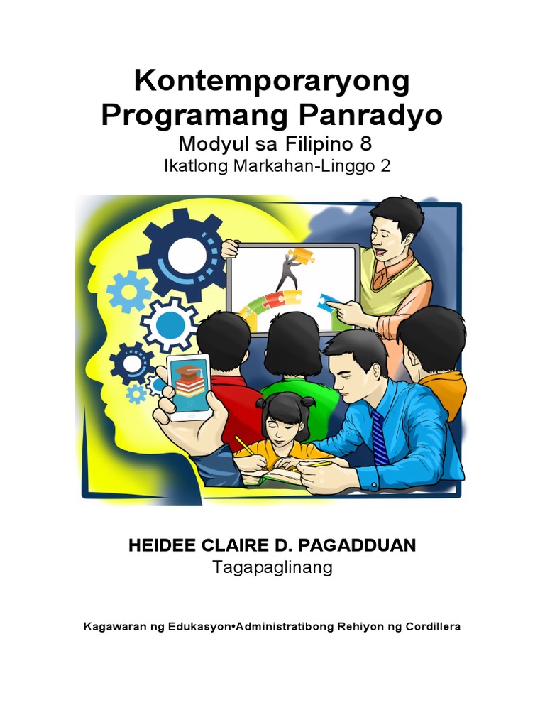 FIL8 Q3 W2 Kontemporaryong Programang Panradyo Pagadduan-Kalinga-Final ...