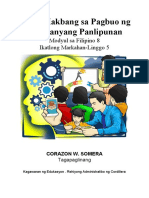 FIL8 Q3 W5 Mga Hakbang Sa Pagbuo NG Kampanyang Panlipunan Somera Kalinga Final