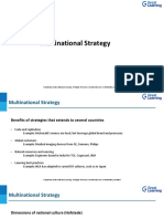 9) - Multinational Strategies and MNCs