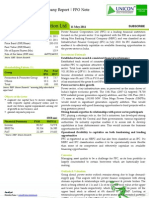 Power Finance Corporation LTD - FPO Note