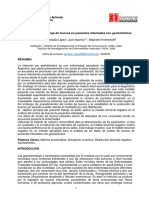 Distribución de la carga de huevos en pacientes infectados con geohelmintos