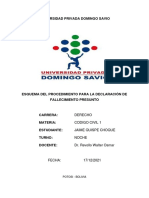 Declaración judicial de fallecimiento presunto