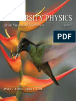 University Physics For The Physical and Life Sciences Volume 1 Philip R. Kesten PDF