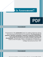 What Is Assessment?