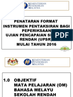 Om & Op BM Penataran Format Baharu 2016