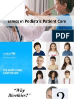 Ethics in Pediatric Patient Care