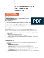 Developing and Applying Standard Instrumentation and Control Documentation (FG15)