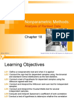 Nonparametric Methods:: Analysis of Ranked Data