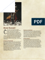Rune Knight: Knight of The Runes