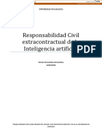 Responsabilidad Civil Extracontractual de La Inteligencia Artificial