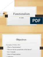 Functionalism: Key Concepts and Criticisms of the Theory