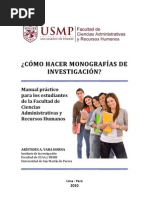 Como Realizar Una Monografia