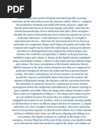 Kinetic Molecular Model of Liquids and Solids | PDF | Intermolecular ...