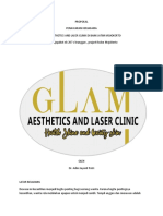 Proposal Kerjasama Klinik Kecantikan Glam Aesthetics dengan Bank Jatim