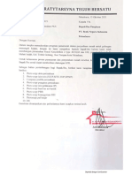Surat Permohonan PKS BNI