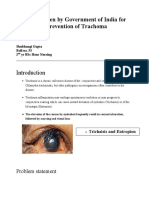 CHN Assignment On Trachoma Prevention