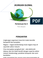 Pertemuan 4 - Lingkungan Global