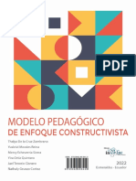 Libro Modelo Pedagógico de Enfoque Constructivista