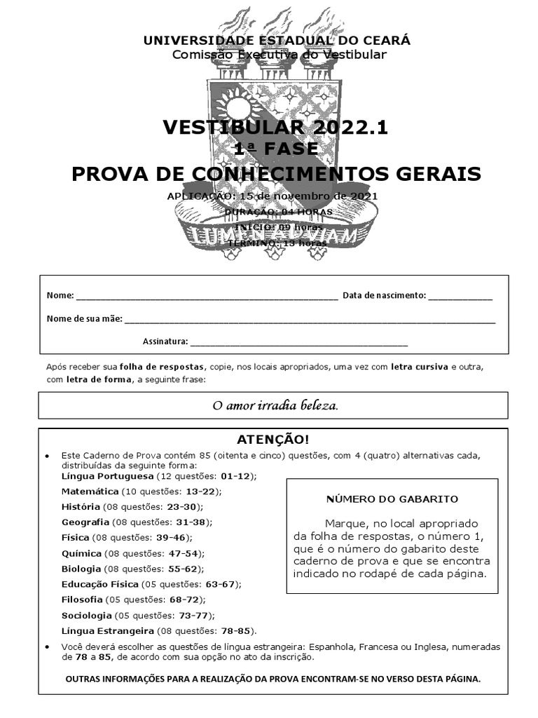 QUESTÃO 1 - LEIA A LETRA DA MÚSICA COM ATENÇÃO. QUAL É O SUBJECT