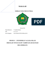 MakalahPendidikanMultikultural T.syafridaMaidina (017.31.614)