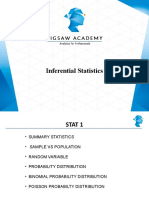Inferential Statistics Class PPT