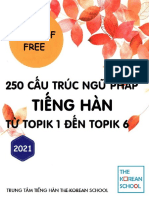 250 Cau Truc Ngu Phap Tieng Han The Korean School