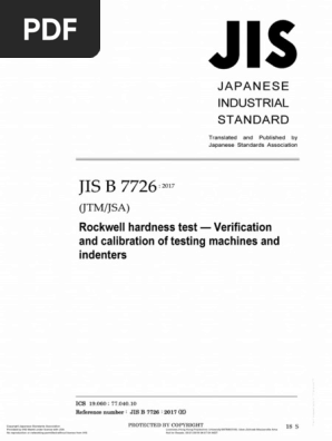 Jsa Jis B 7726 | PDF | Calibration | Verification And Validation