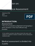 Presentation On - Neurological Assesment