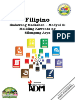 Filipino9 - q2 - Mod5 - Maikling Kuwento NG Silangang Asya