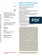 Fatigue Crack Growth in Epoxy Polymer Nanocomposites: Research