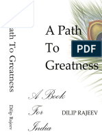 A Path to Greatness: A Book for India BY Dilip Rajeev 